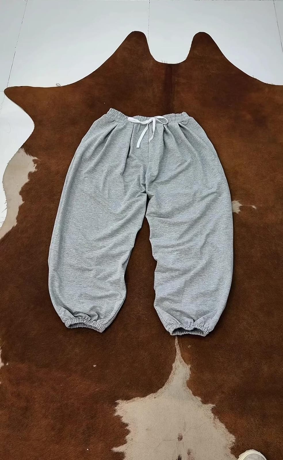 Gray Oversize Joggers