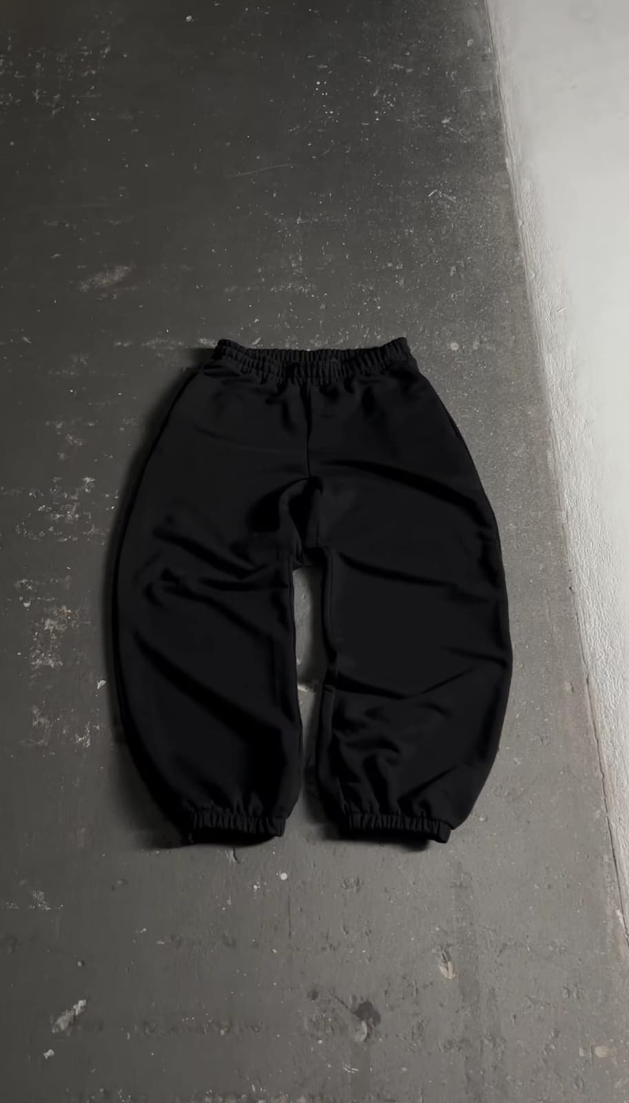 Black Oversize Joggers
