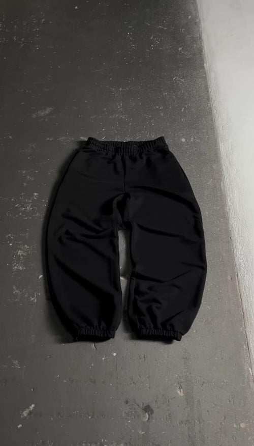 Black Oversize Joggers