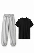 Oversize Combo Set - Grey and Black