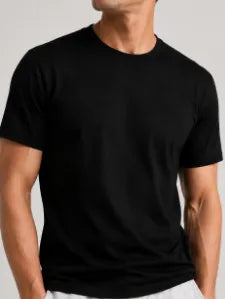 Classic Plain Black T-Shirt