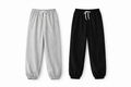 Pack Of Two Black & Grey Oversize Jogger Trousers