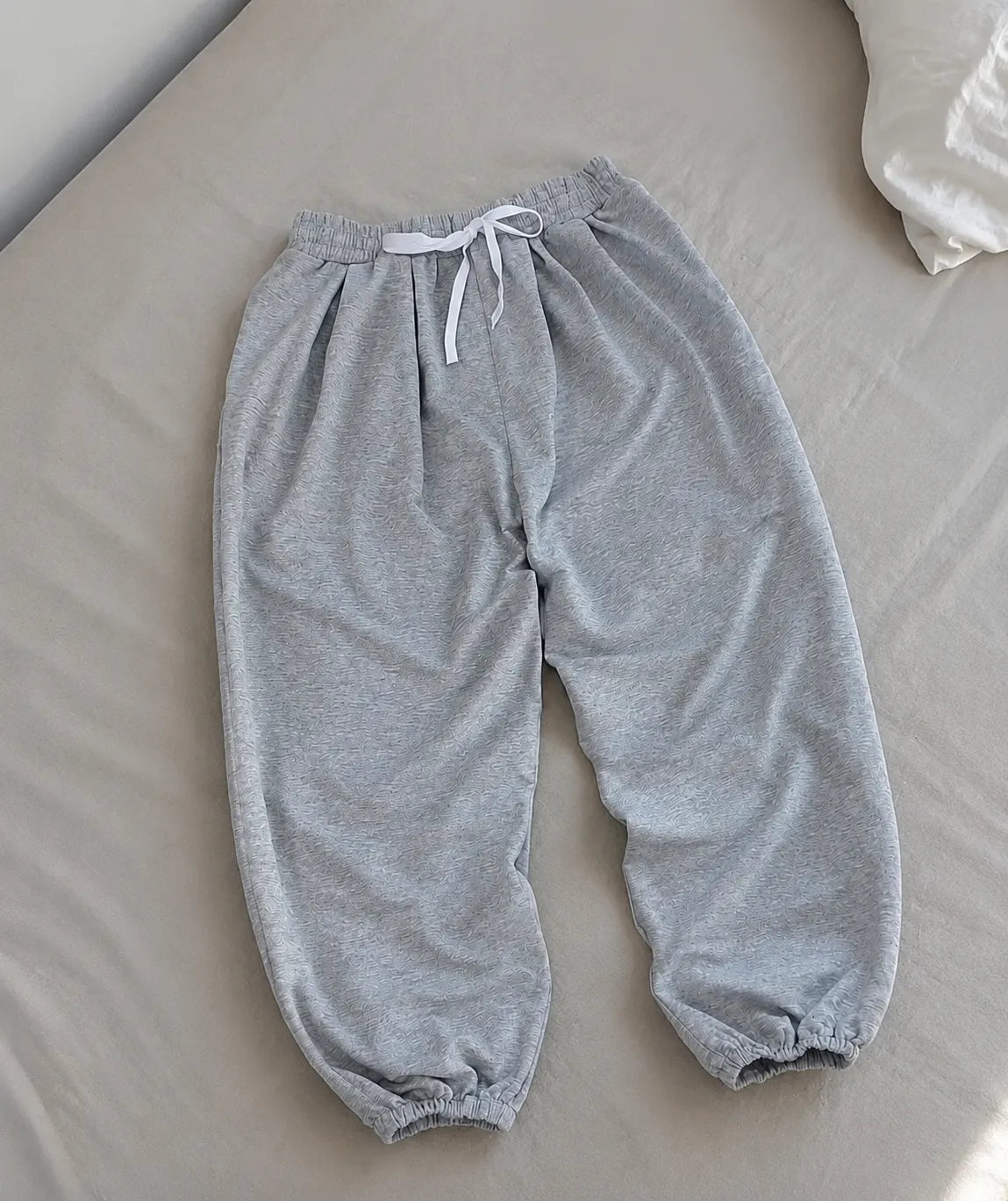 Gray Oversize Joggers