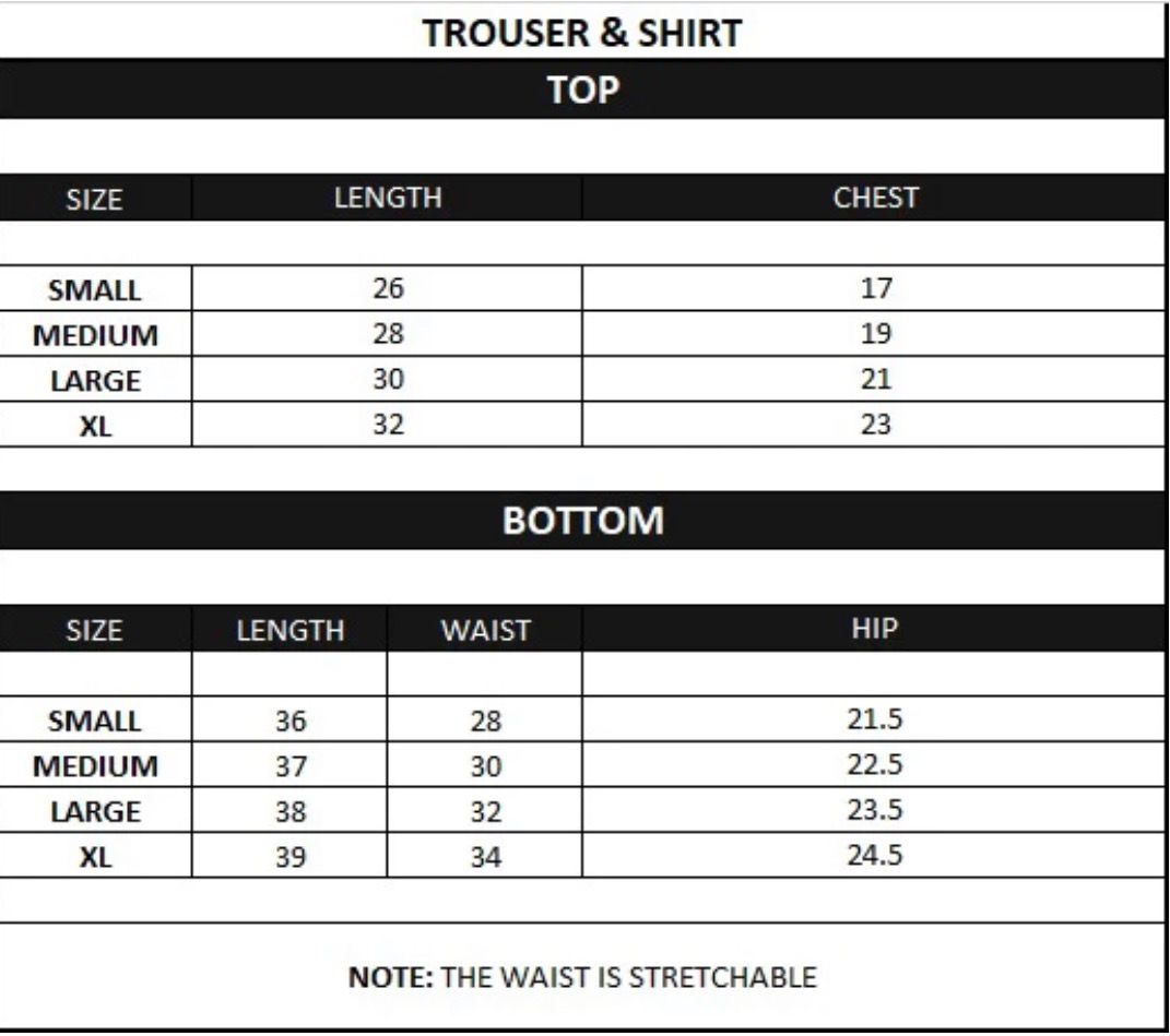 Black Shirt &White Pant Set